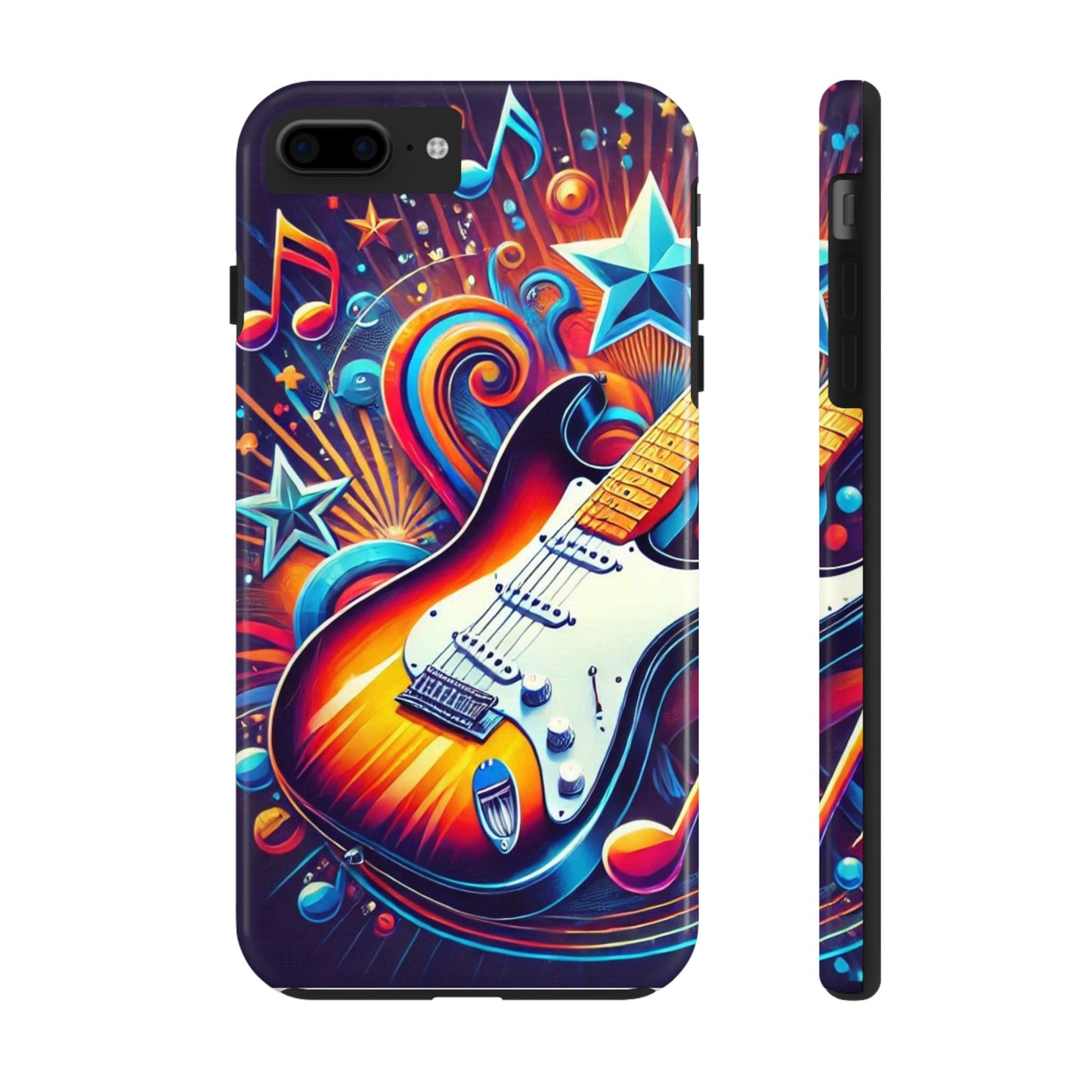 Vibrant Guitar Phone Case - Perfect for Music Lovers