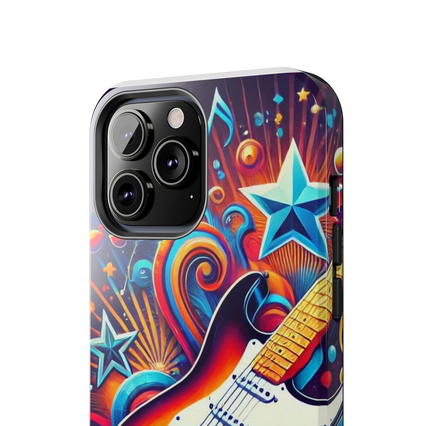 Vibrant Guitar Phone Case - Perfect for Music Lovers