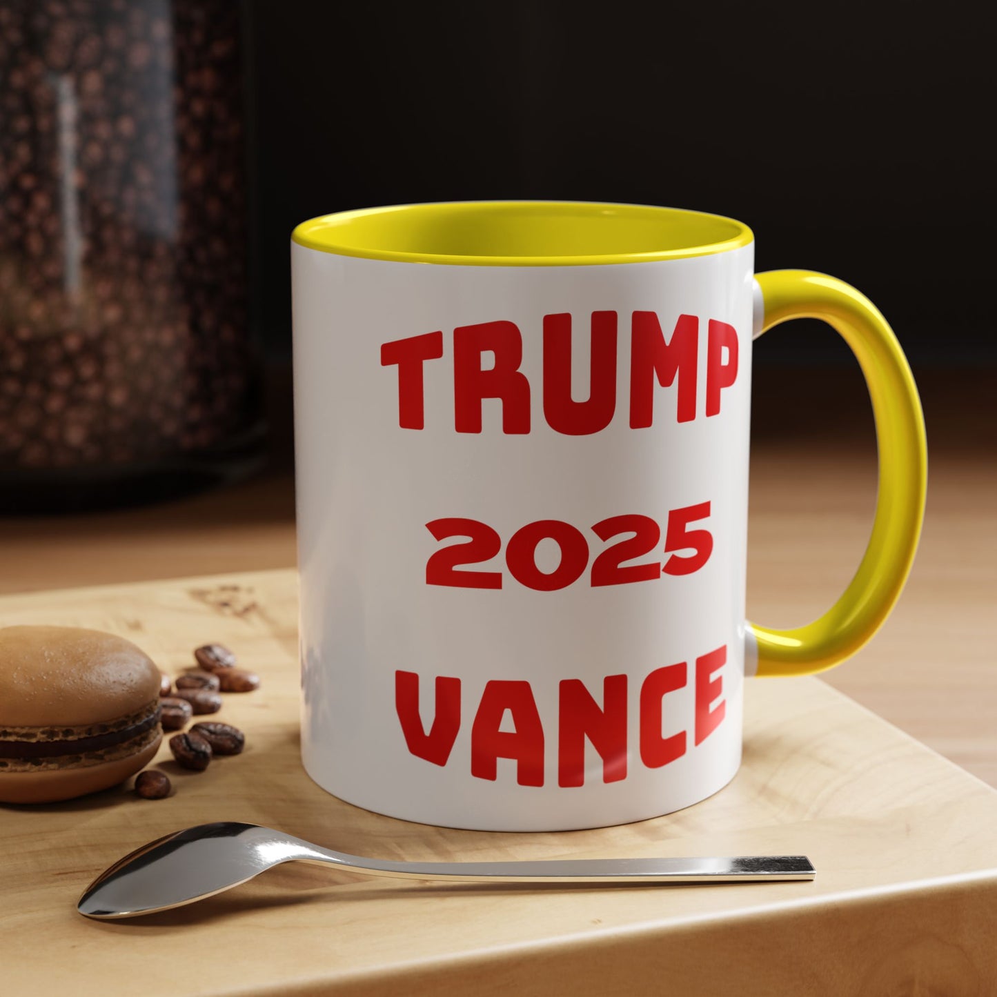 Political Statement Coffee Mug - Trump 2025 Vance