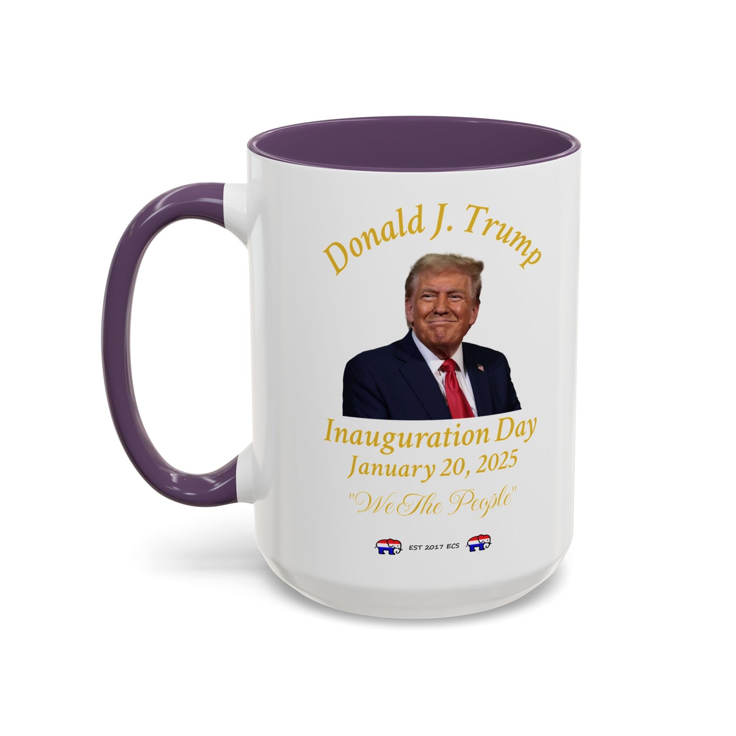 Donald J. Trump Inauguration Day Coffee Mug - 11oz & 15oz Celebrate January 20, 2025