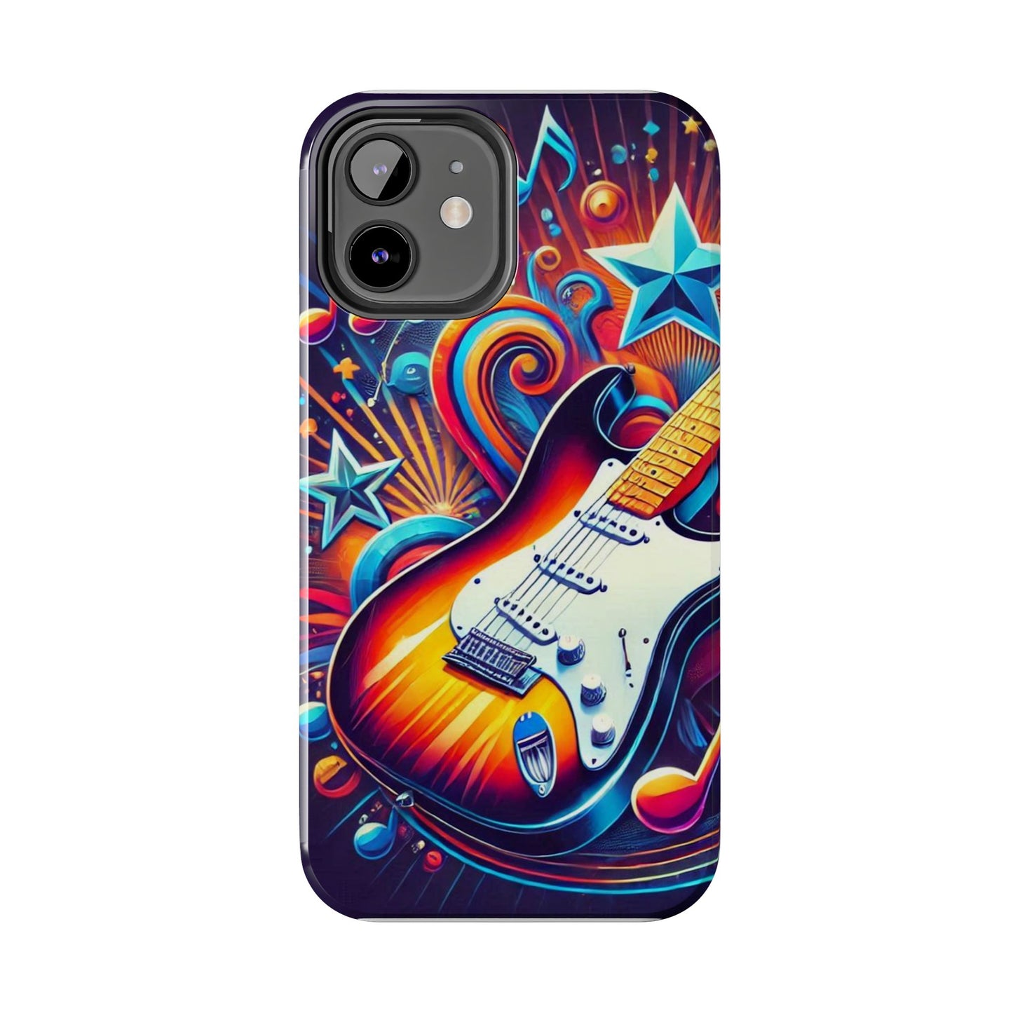 Vibrant Guitar Phone Case - Perfect for Music Lovers