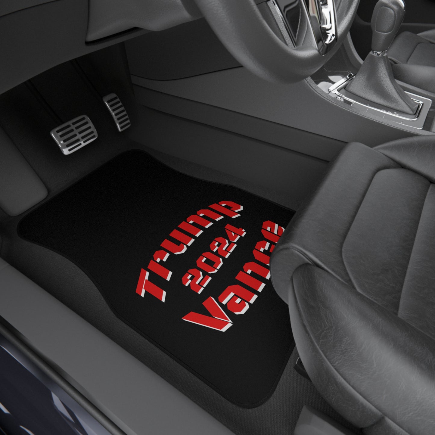 Trump 2024 Vance Car Mats Set - Durable Floor Mats for Political Enthusiasts