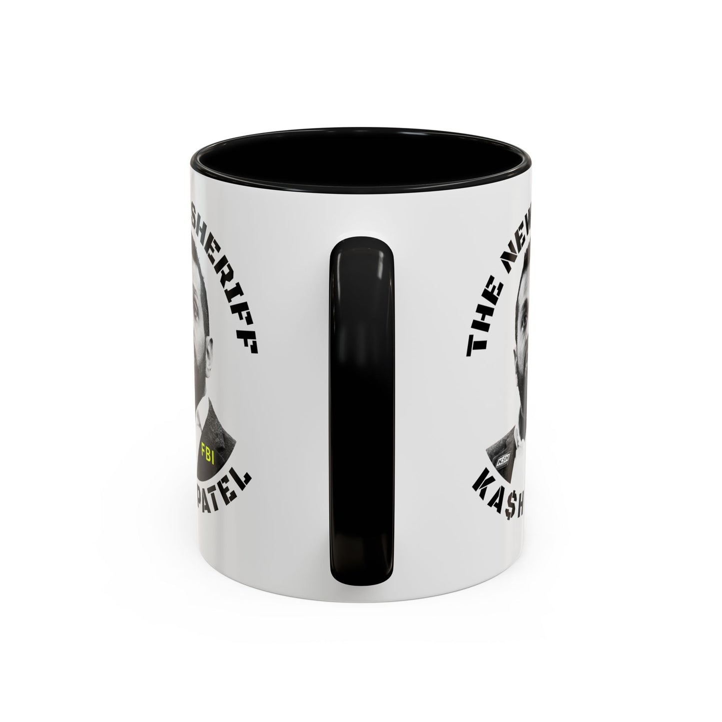 Funny Sheriff Coffee Mug - Kash Patel Design | 11 & 15oz