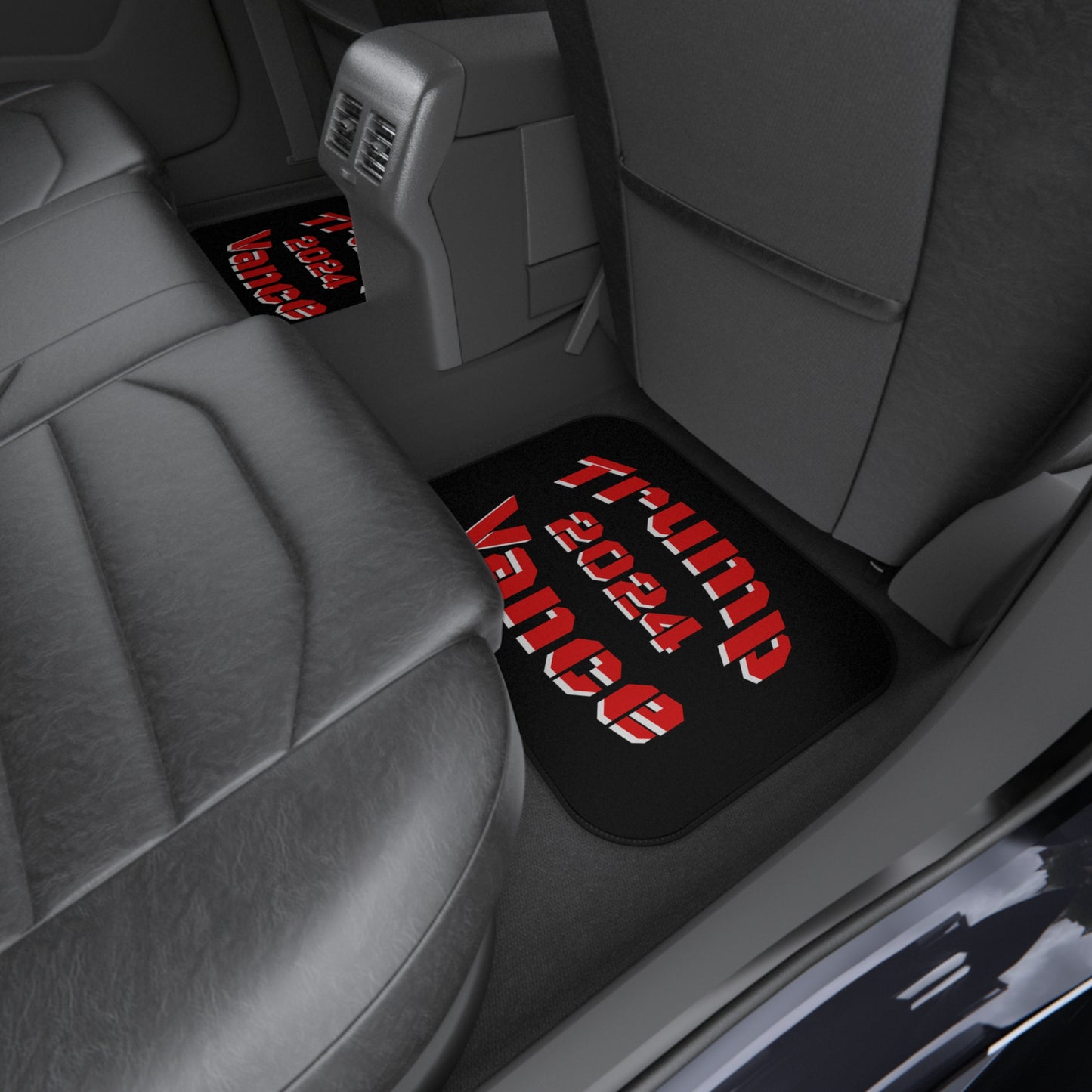 Trump 2024 Vance Car Mats Set - Durable Floor Mats for Political Enthusiasts