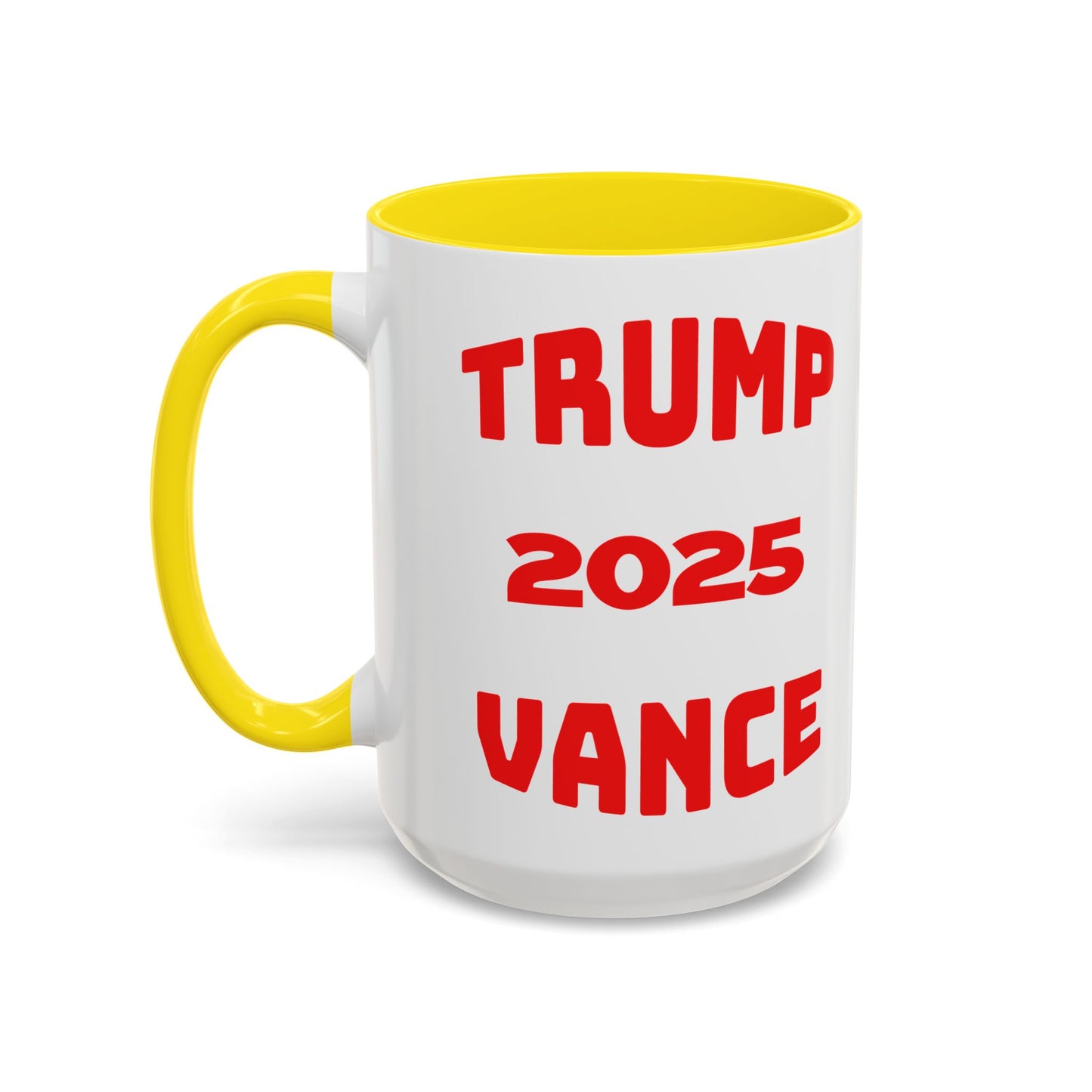 Political Statement Coffee Mug - Trump 2025 Vance