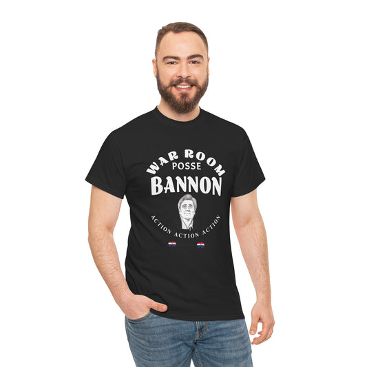 Political Men's Tee - Steve Bannon Republican Trump Support RAV