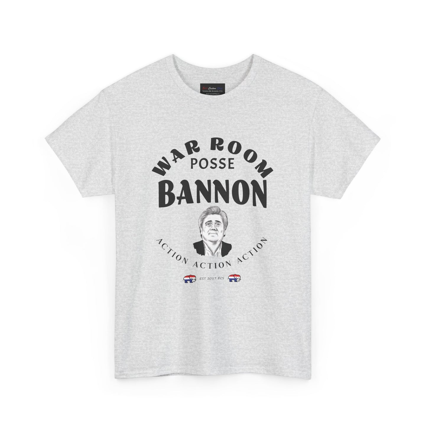 Political Men's Tee - Steve Bannon Republican Trump Support RAV