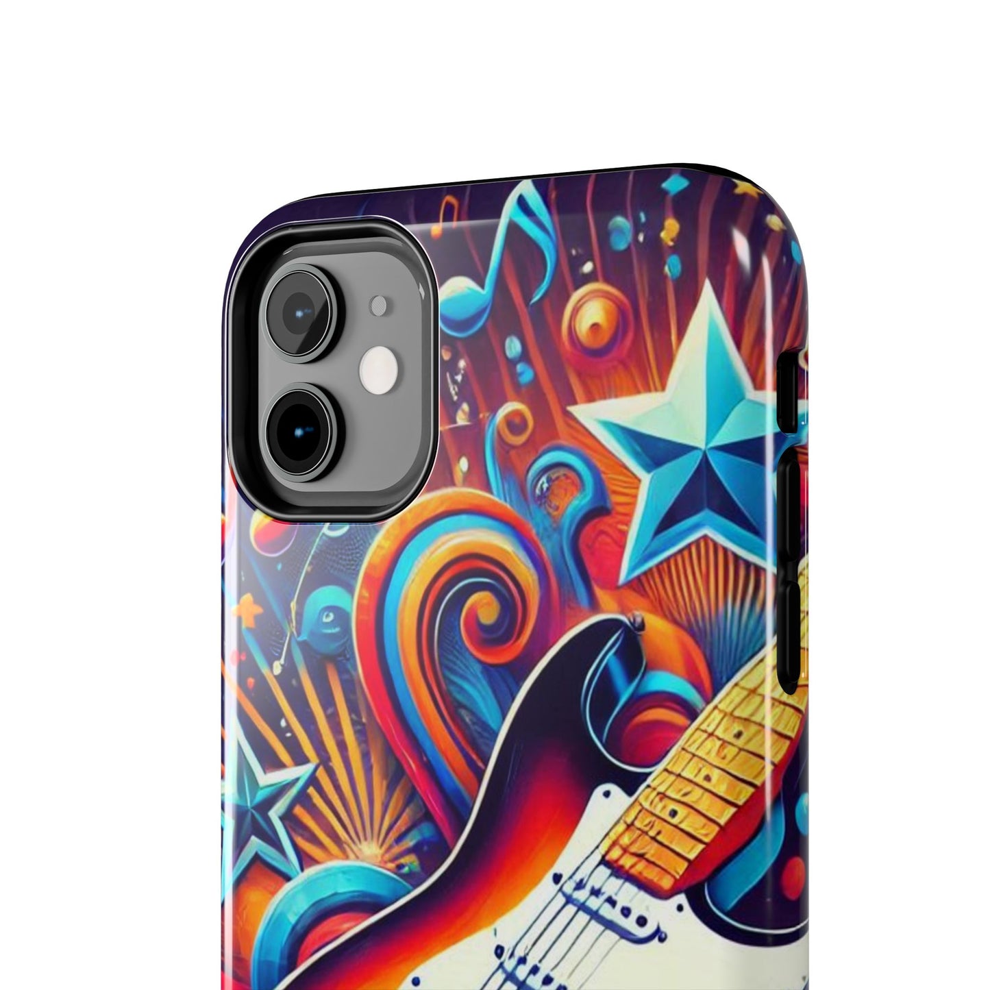 Vibrant Guitar Phone Case - Perfect for Music Lovers