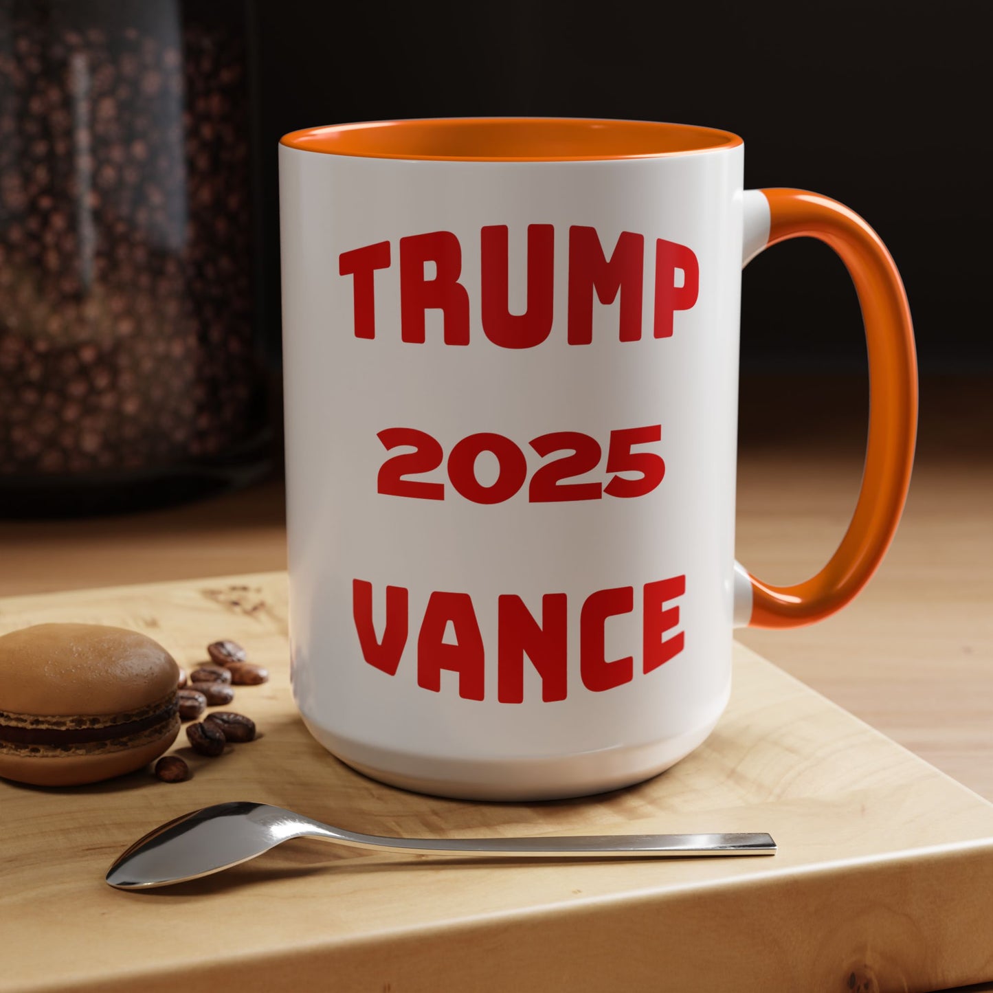 Political Statement Coffee Mug - Trump 2025 Vance