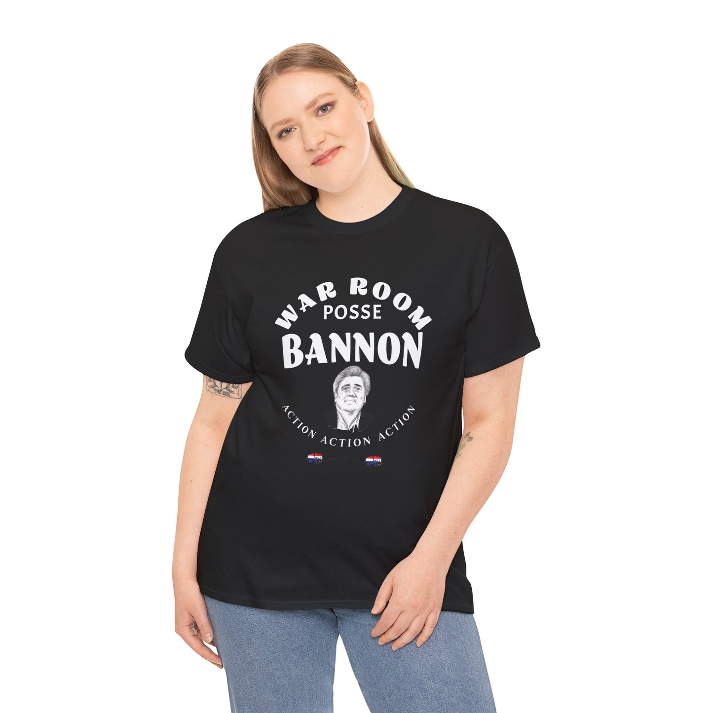 Political Men's Tee - Steve Bannon Republican Trump Support RAV