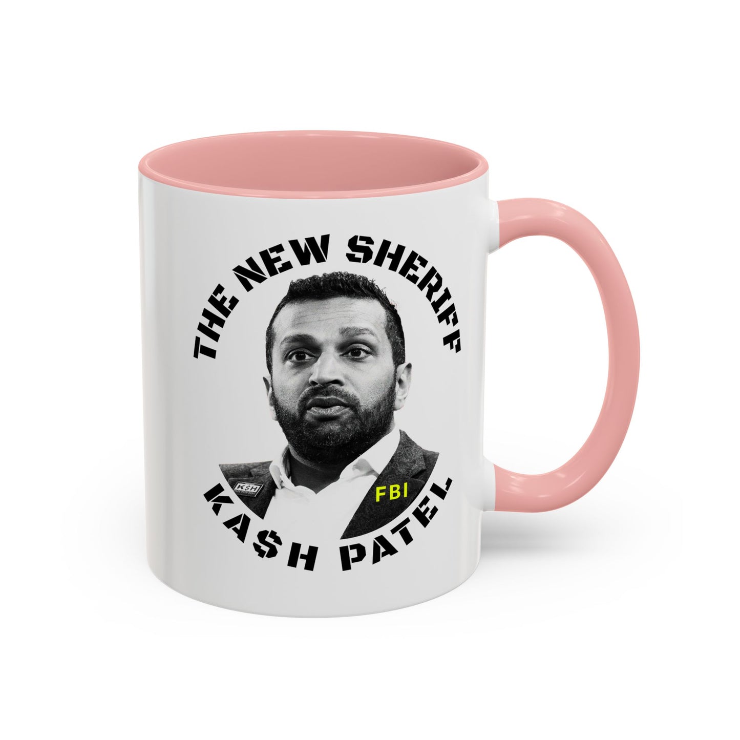 Funny Sheriff Coffee Mug - Kash Patel Design | 11 & 15oz