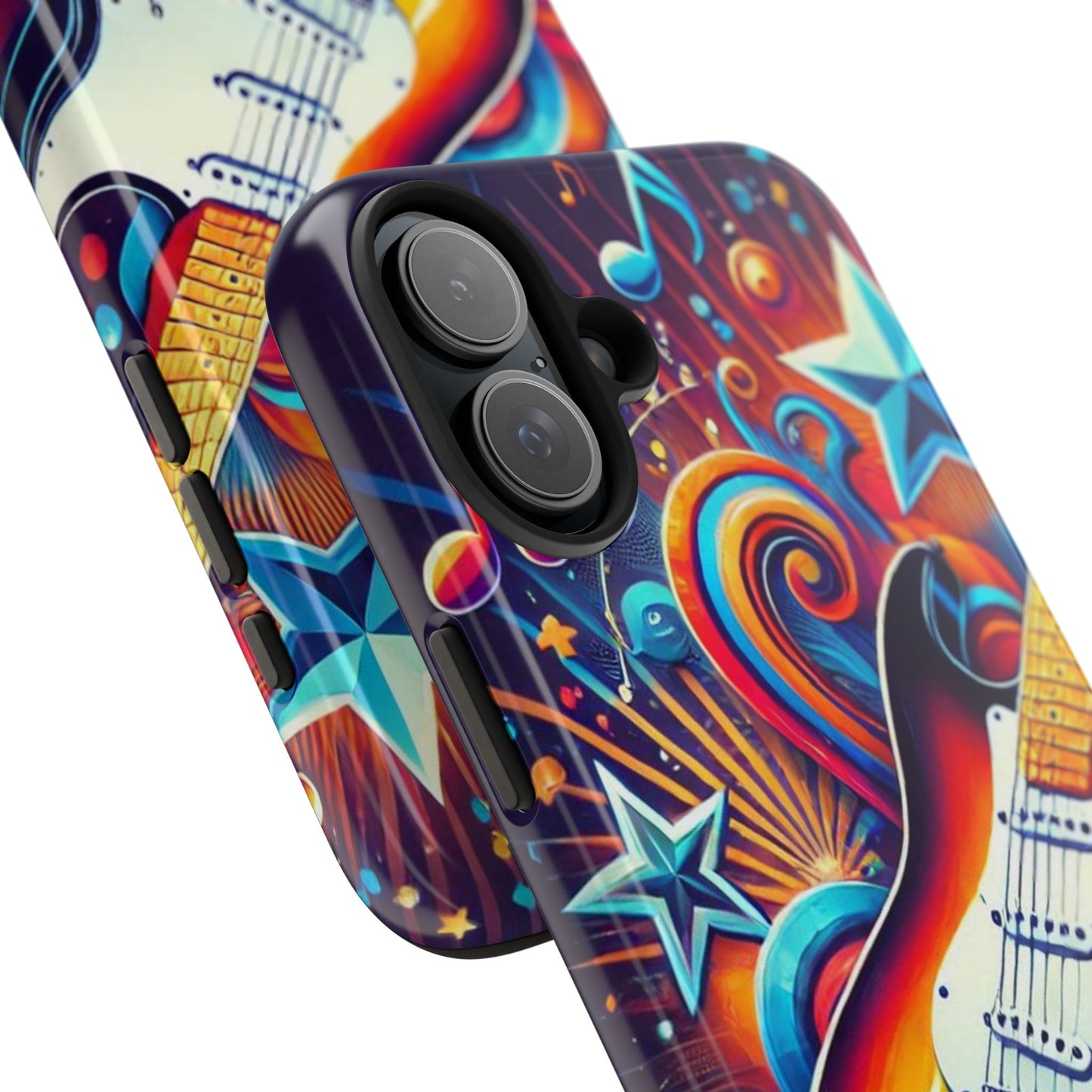 Vibrant Guitar Phone Case - Perfect for Music Lovers