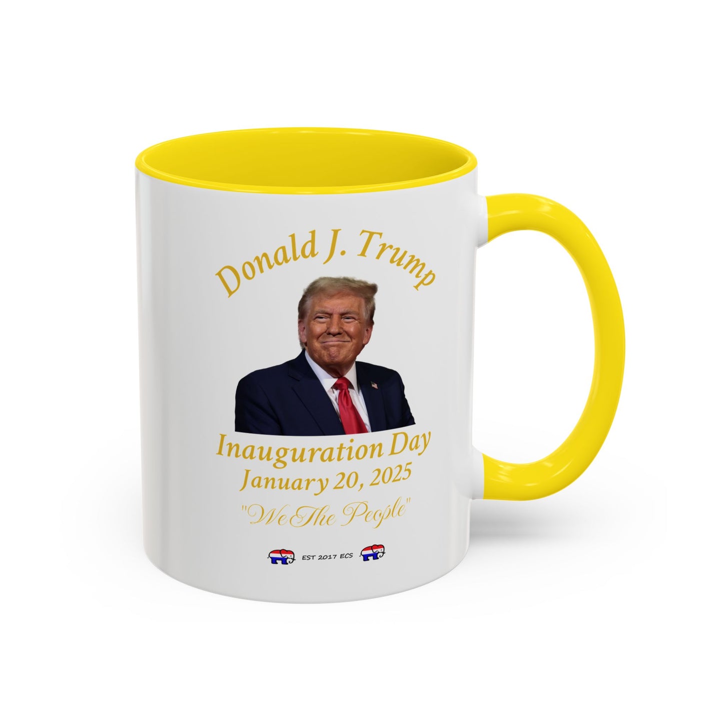 Donald J. Trump Inauguration Day Coffee Mug - 11oz & 15oz Celebrate January 20, 2025