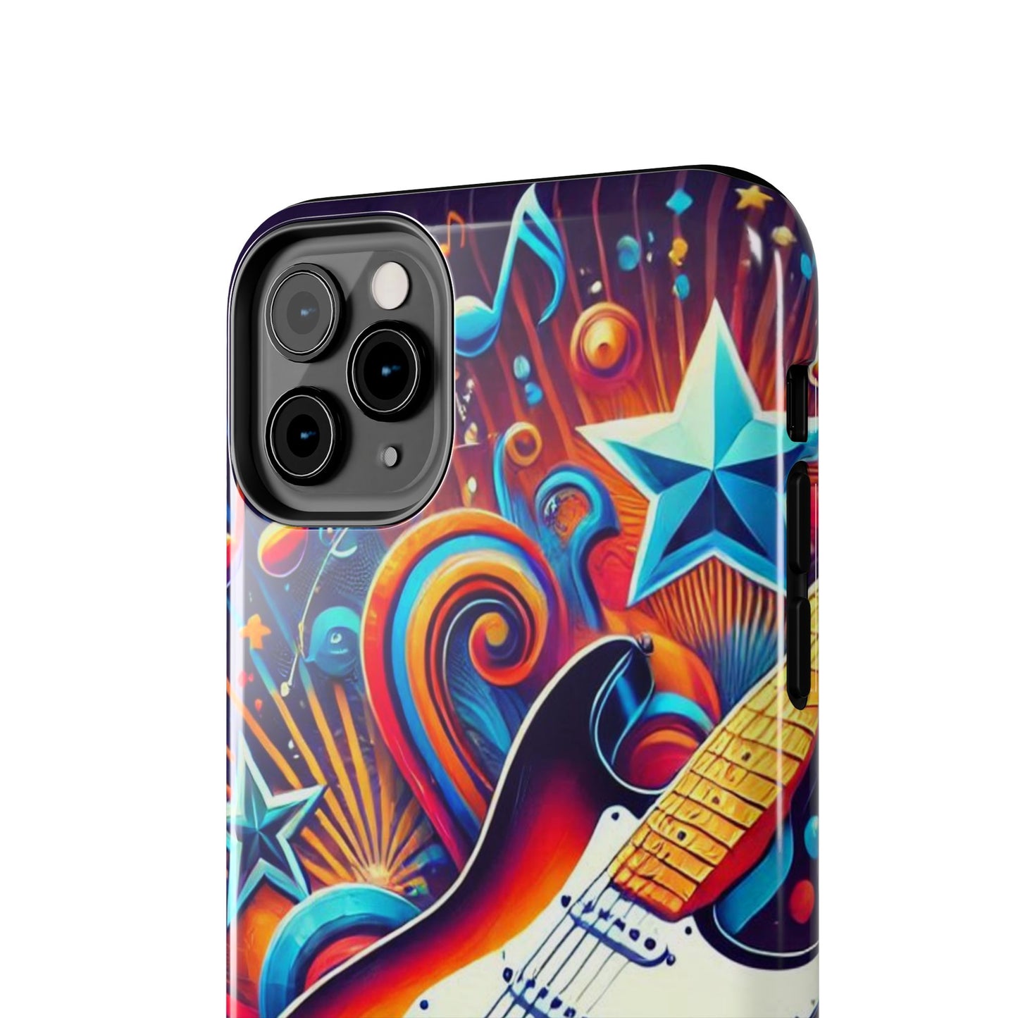 Vibrant Guitar Phone Case - Perfect for Music Lovers