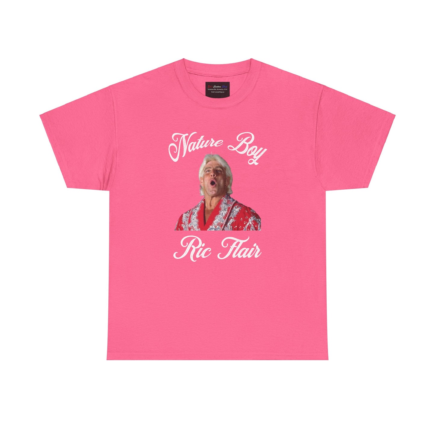 Nature Boy Ric Flair Unisex Heavy Cotton Tee - Vintage Wrestling Shirt