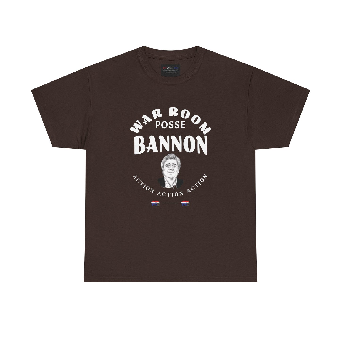 Political Men's Tee - Steve Bannon Republican Trump Support RAV