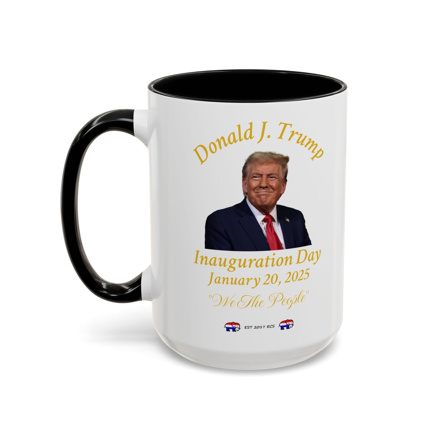 Donald J. Trump Inauguration Day Coffee Mug - 11oz & 15oz Celebrate January 20, 2025