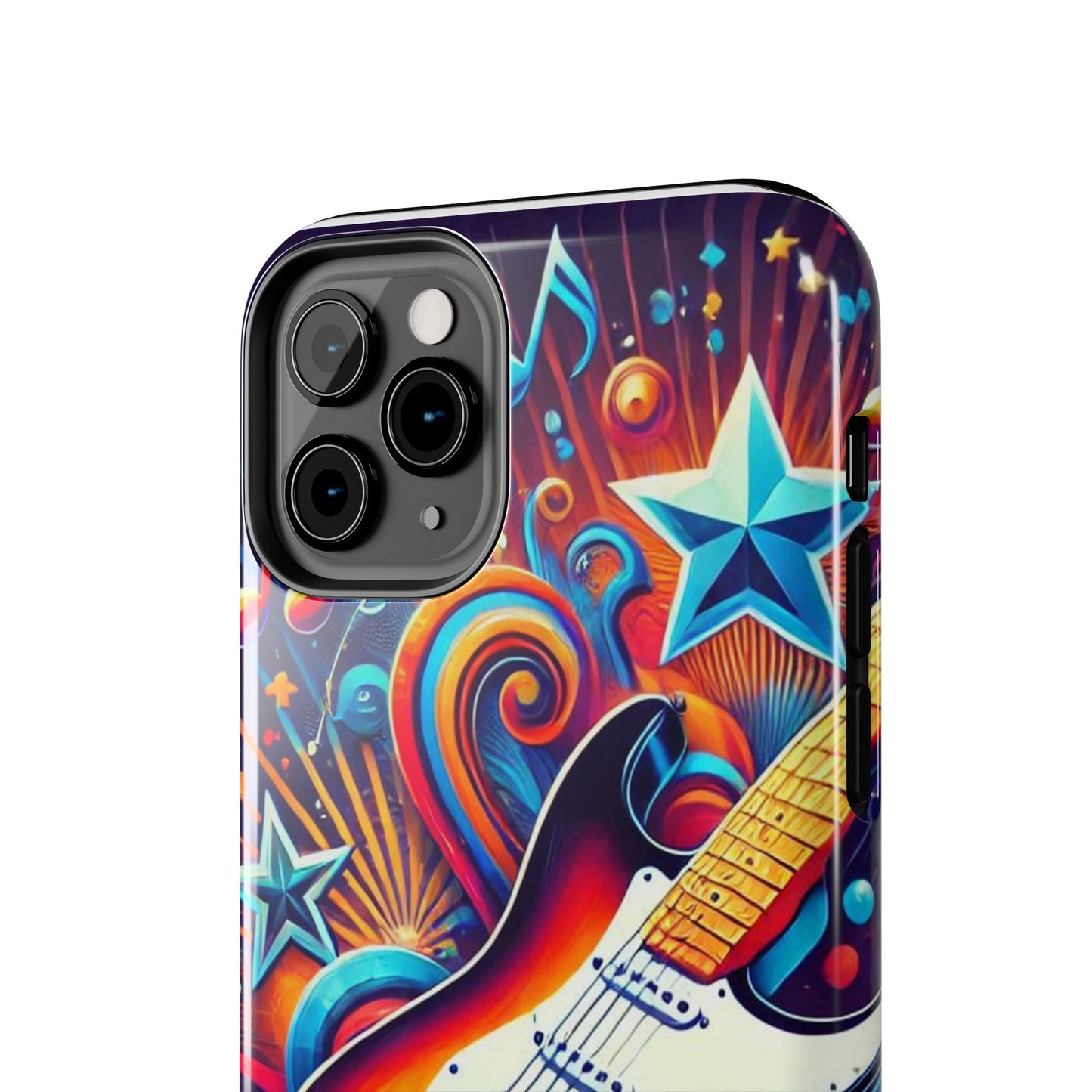 Vibrant Guitar Phone Case - Perfect for Music Lovers