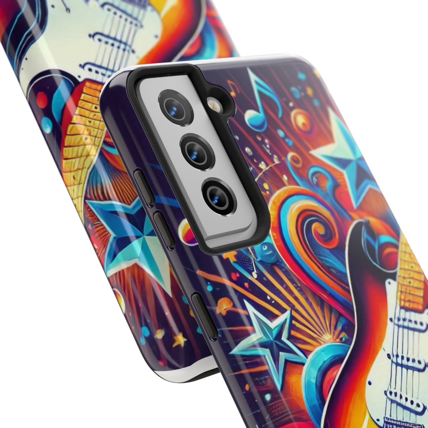 Vibrant Guitar Phone Case - Perfect for Music Lovers