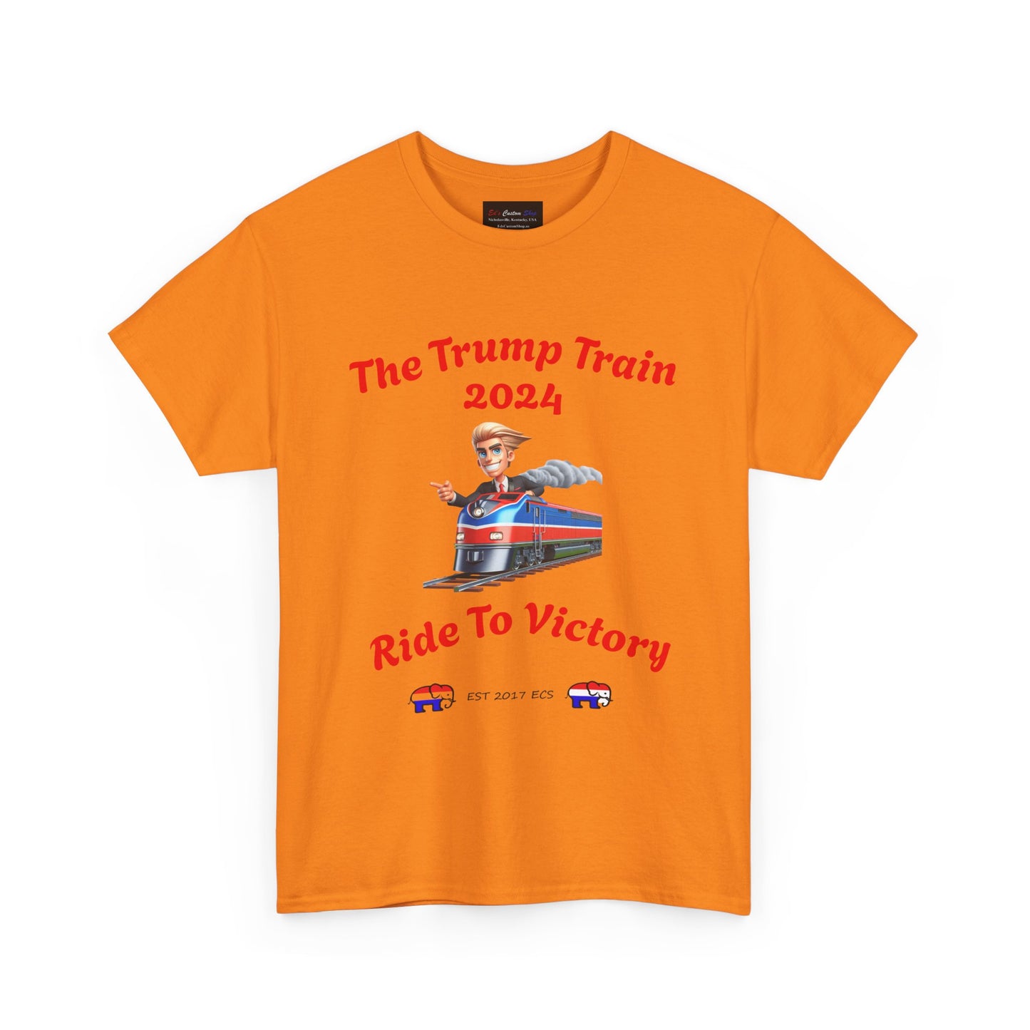 Trump Train 2024 Unisex Tee - Republican Gift Shirt