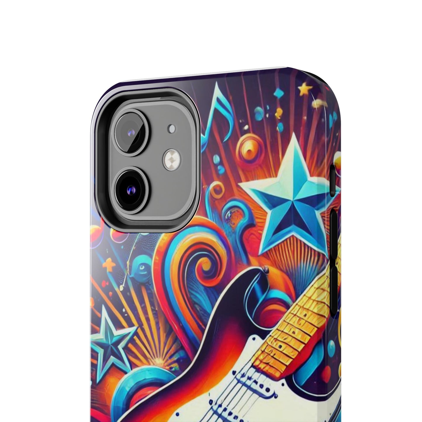 Vibrant Guitar Phone Case - Perfect for Music Lovers