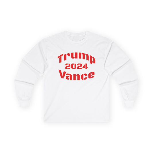 Trump 2024 Vance Long Sleeve Tee - Unisex Ultra Cotton