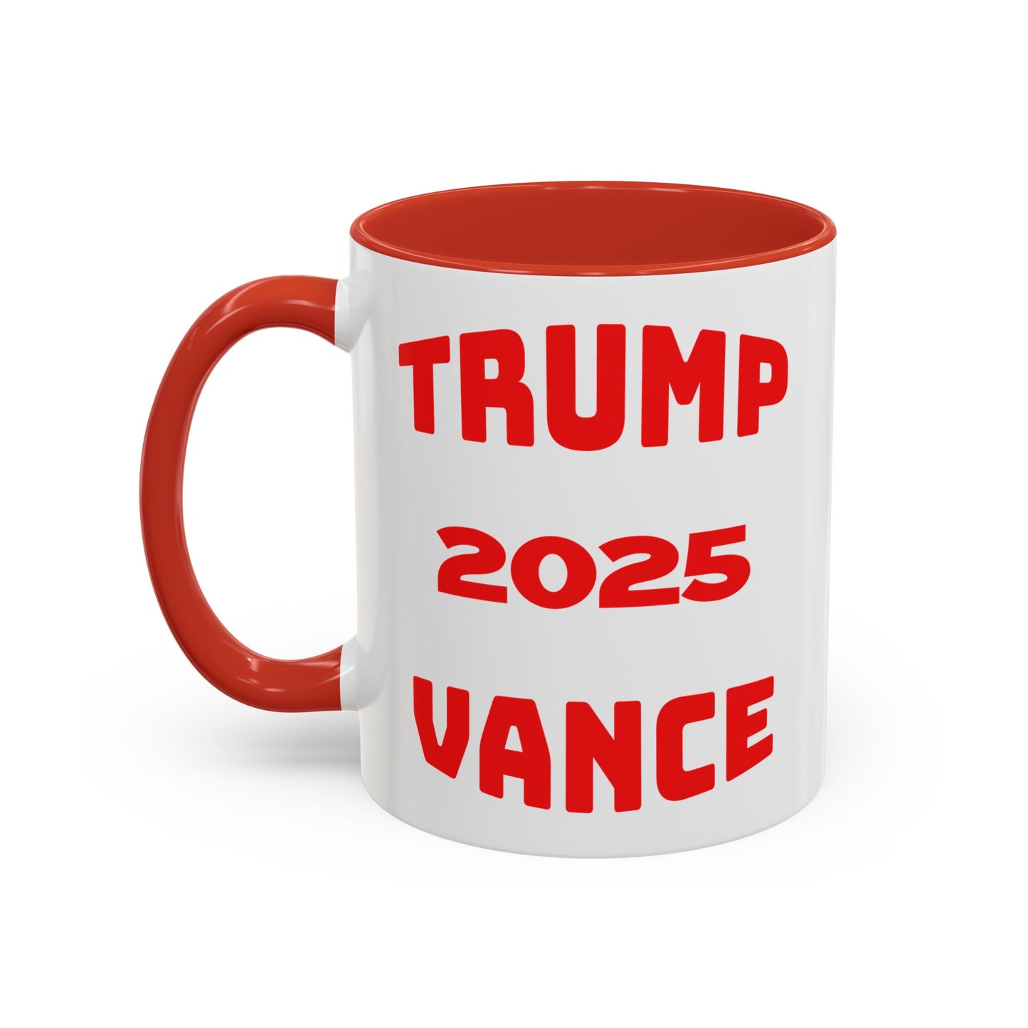 Political Statement Coffee Mug - Trump 2025 Vance