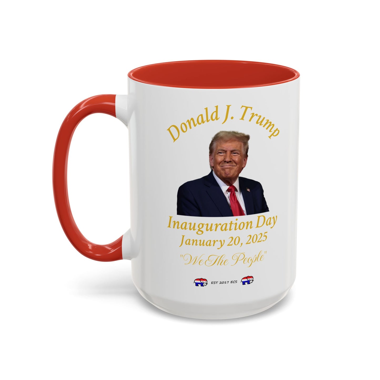 Donald J. Trump Inauguration Day Coffee Mug - 11oz & 15oz Celebrate January 20, 2025