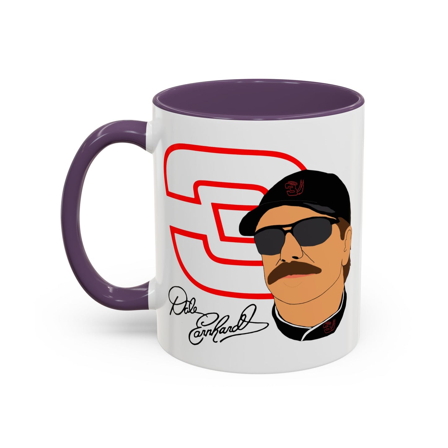 Mug - Dale Earnhardt Sr. #3 NASCAR Stock Car Racing Fan Coffee Cup 11oz 15oz