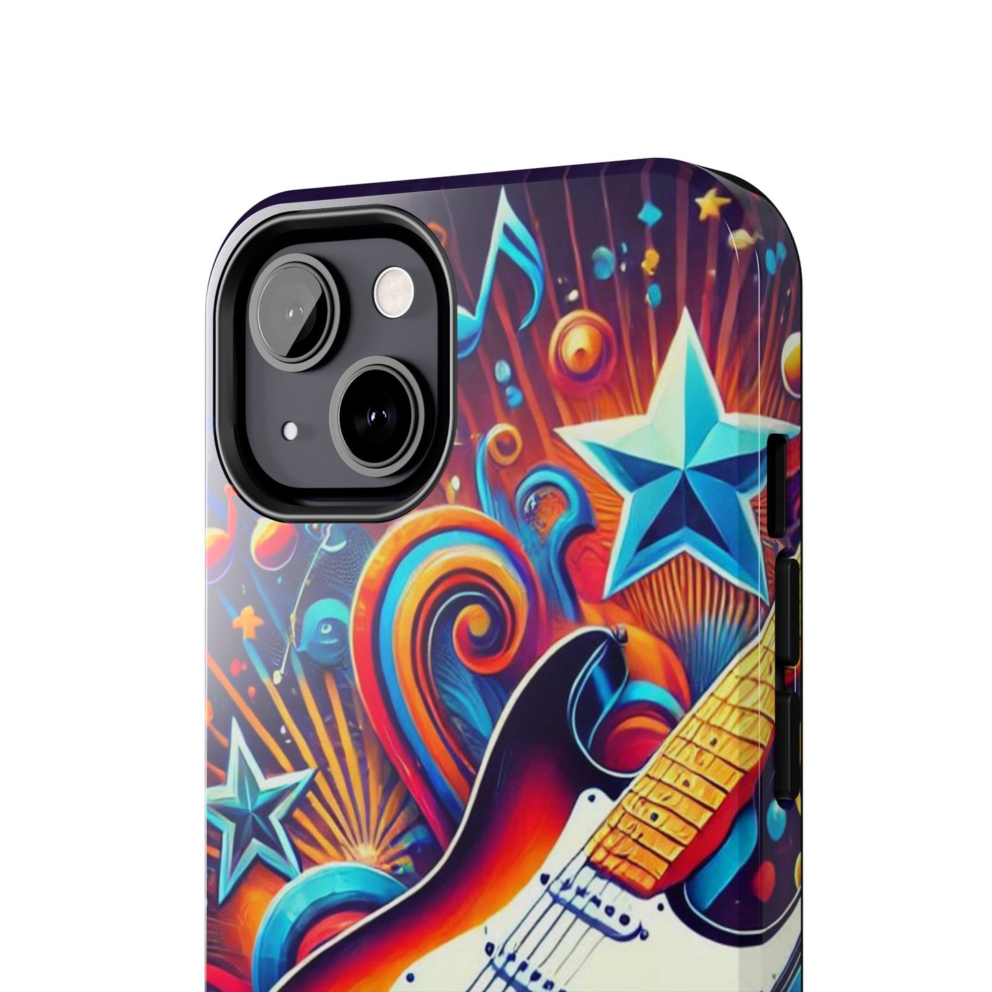 Vibrant Guitar Phone Case - Perfect for Music Lovers