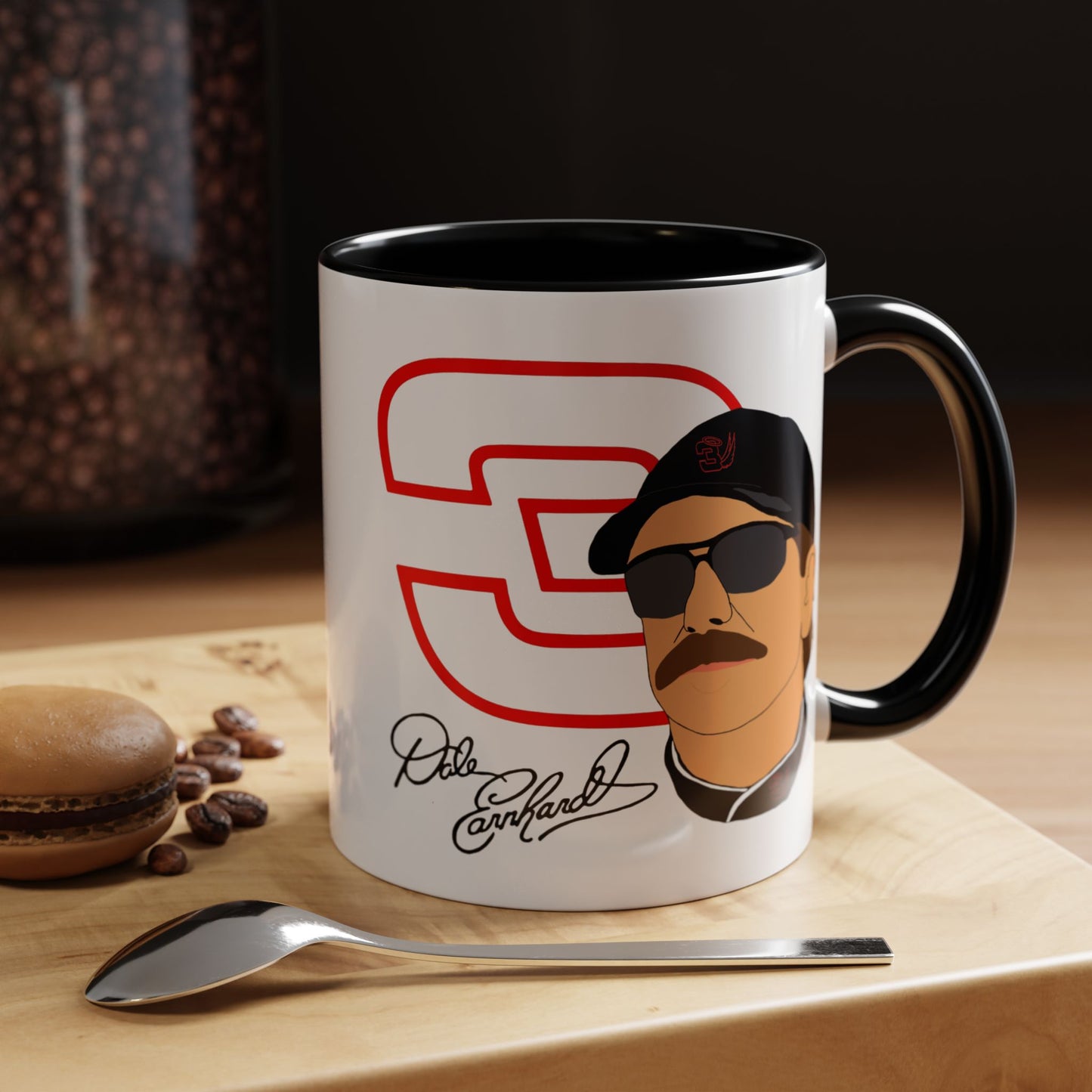 Mug - Dale Earnhardt Sr. #3 NASCAR Stock Car Racing Fan Coffee Cup 11oz 15oz