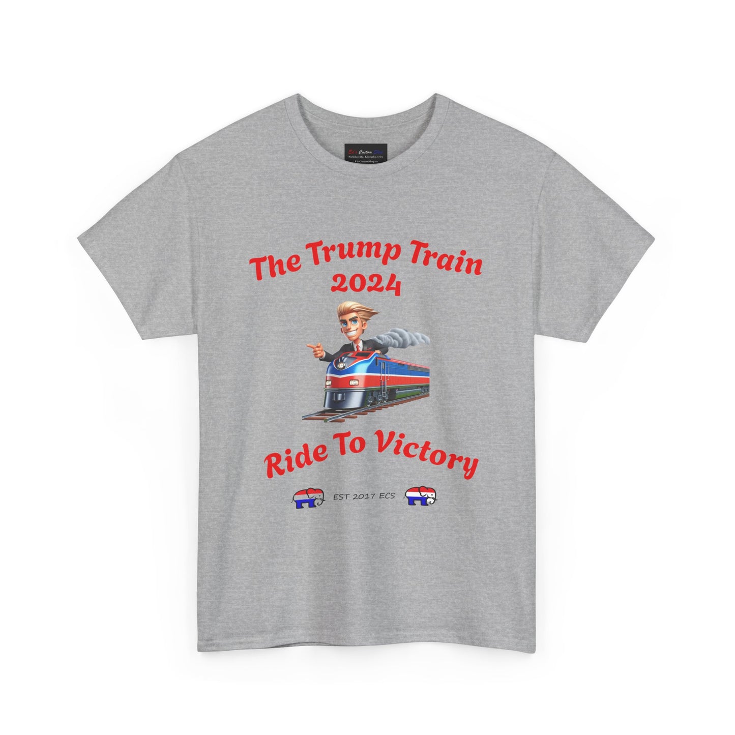 Trump Train 2024 Unisex Tee - Republican Gift Shirt