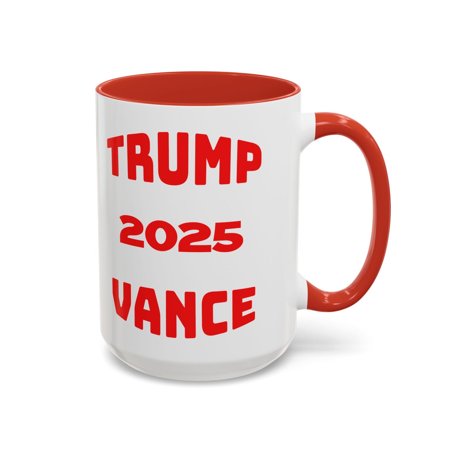 Political Statement Coffee Mug - Trump 2025 Vance