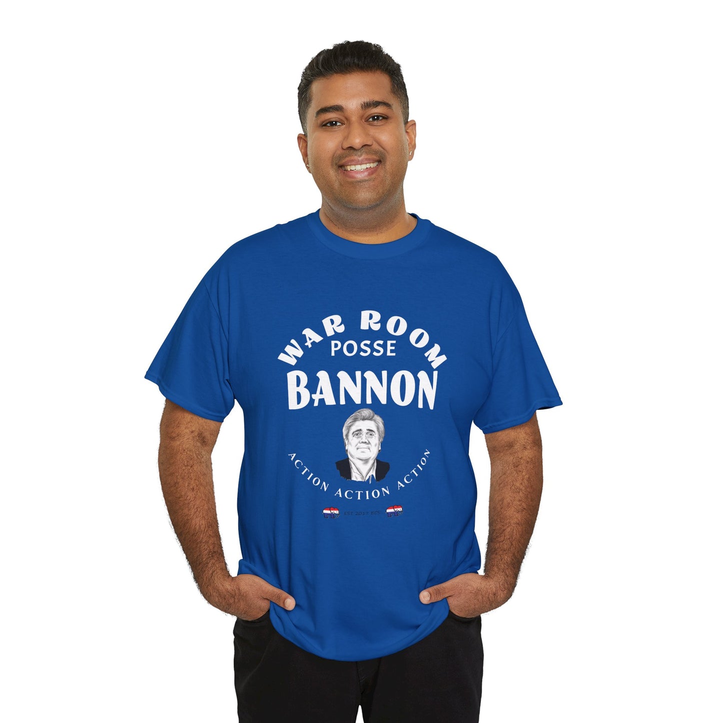 Political Men's Tee - Steve Bannon Republican Trump Support RAV