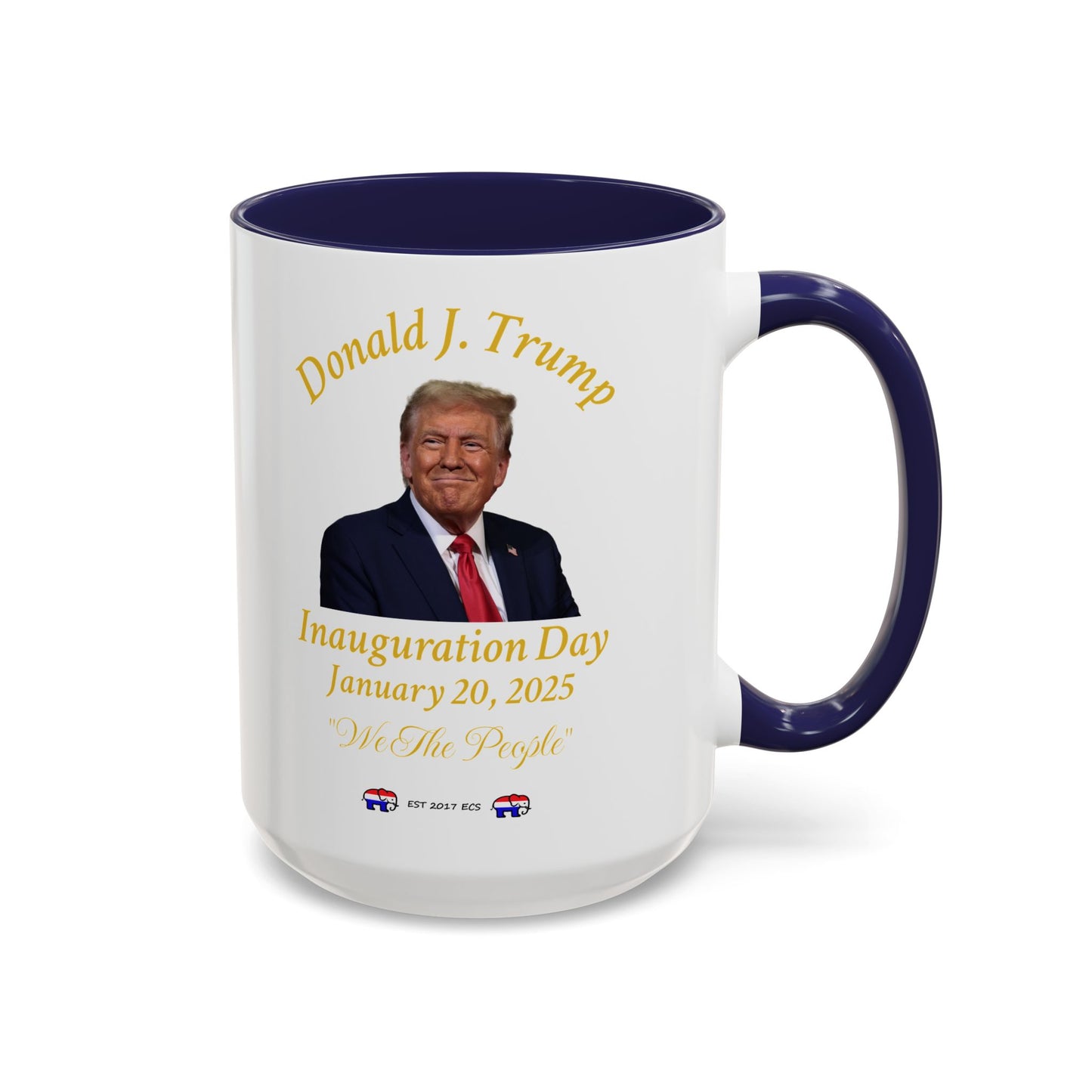 Donald J. Trump Inauguration Day Coffee Mug - 11oz & 15oz Celebrate January 20, 2025