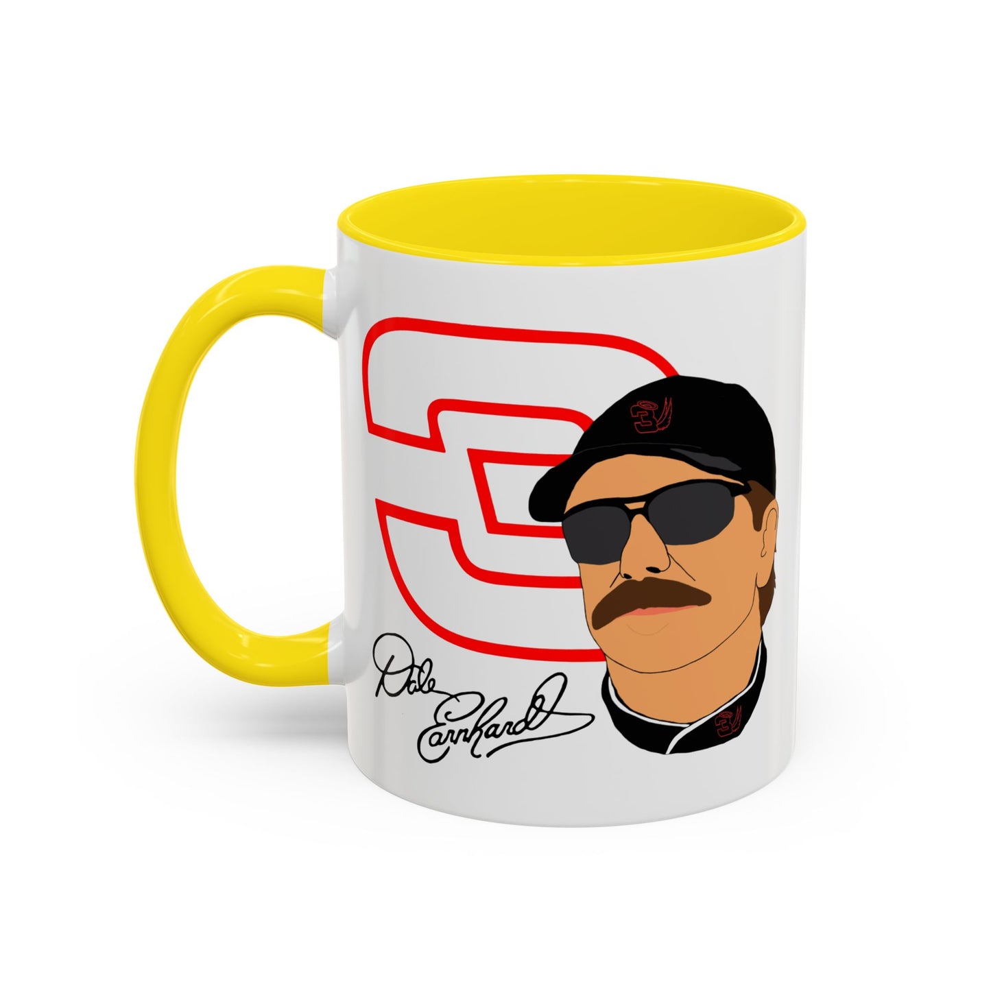 Mug - Dale Earnhardt Sr. #3 NASCAR Stock Car Racing Fan Coffee Cup 11oz 15oz