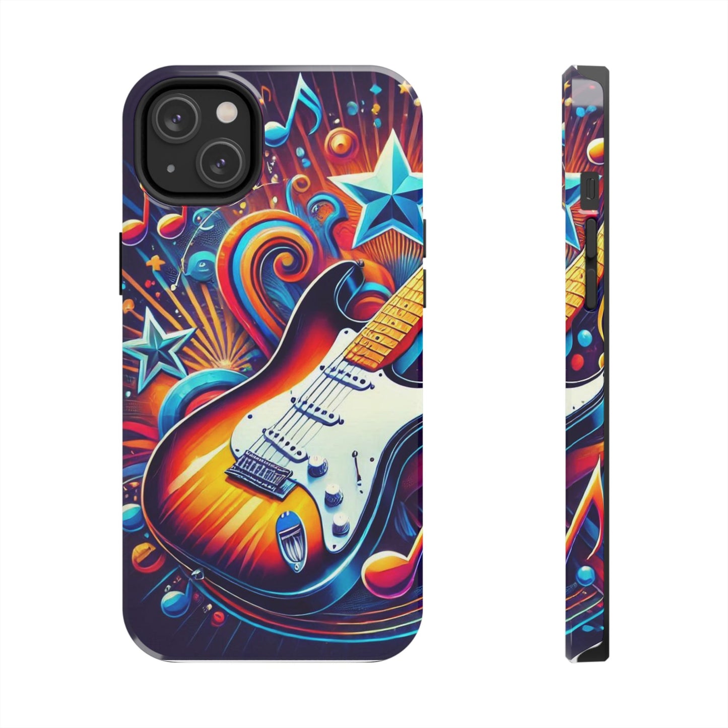 Vibrant Guitar Phone Case - Perfect for Music Lovers