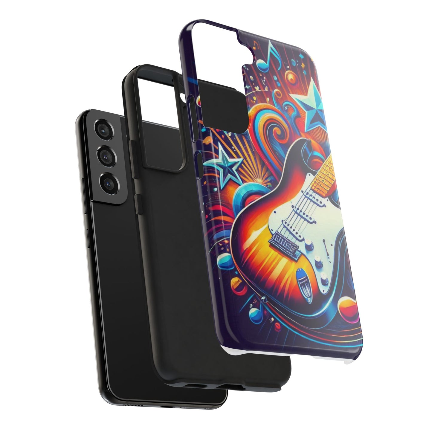 Vibrant Guitar Phone Case - Perfect for Music Lovers