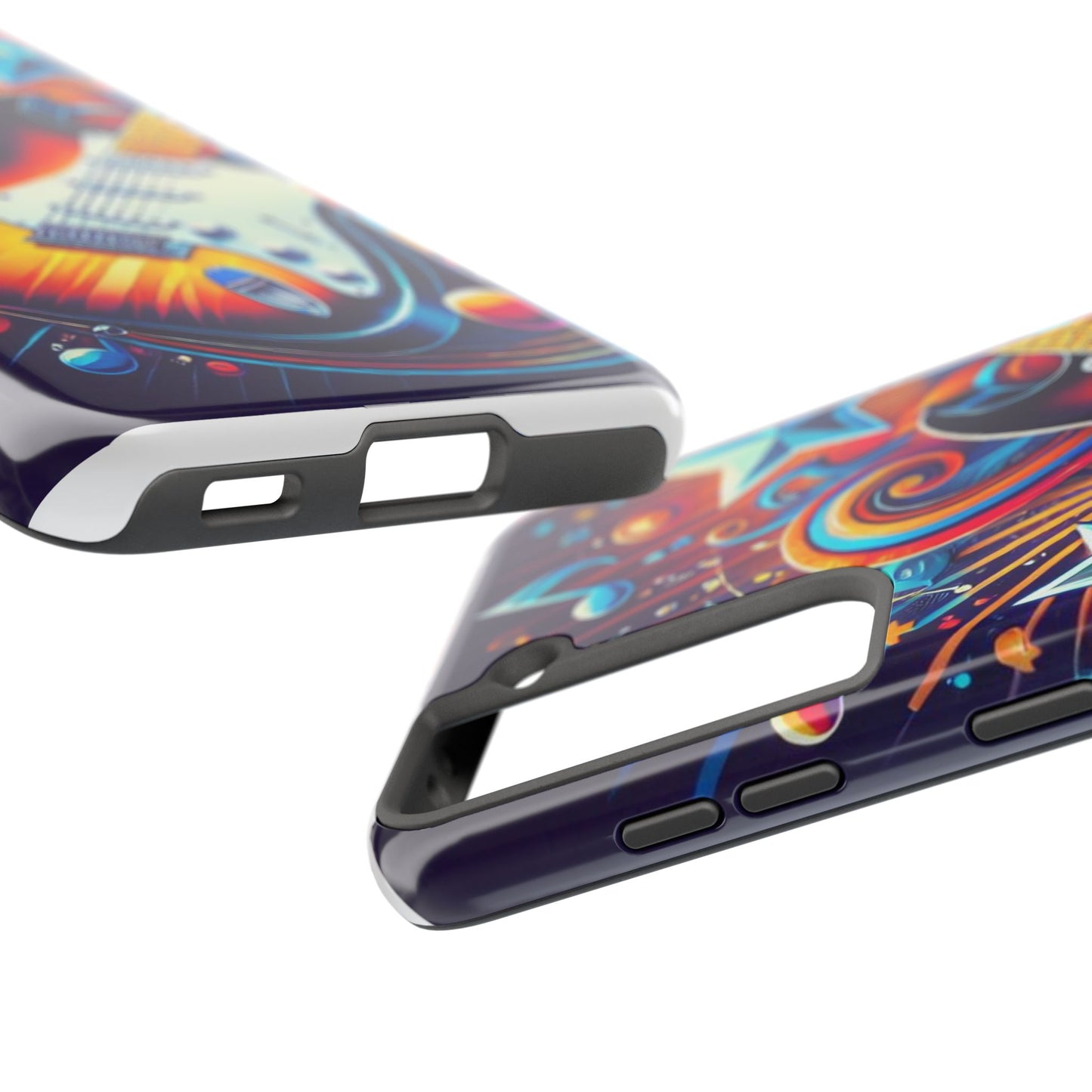 Vibrant Guitar Phone Case - Perfect for Music Lovers