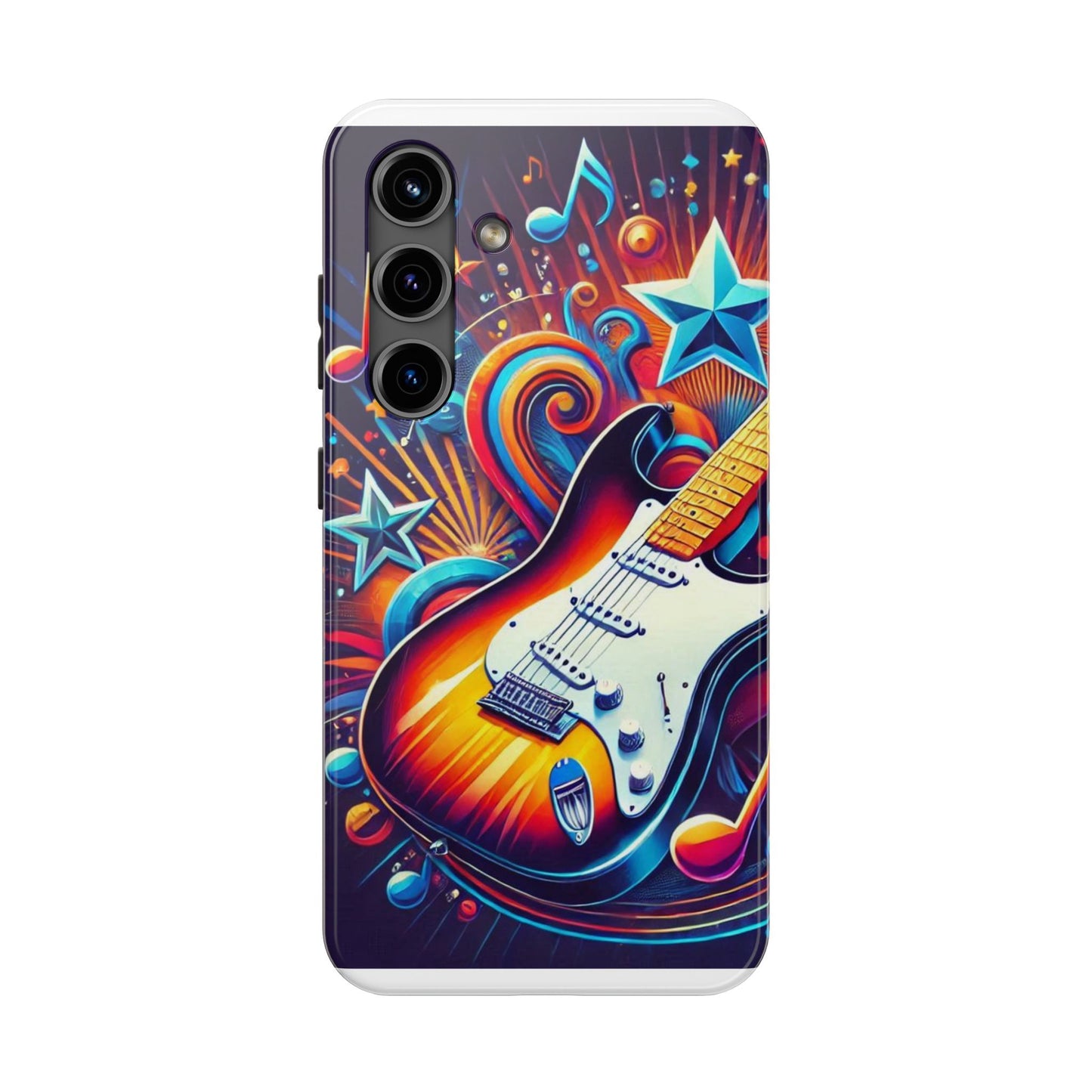 Vibrant Guitar Phone Case - Perfect for Music Lovers