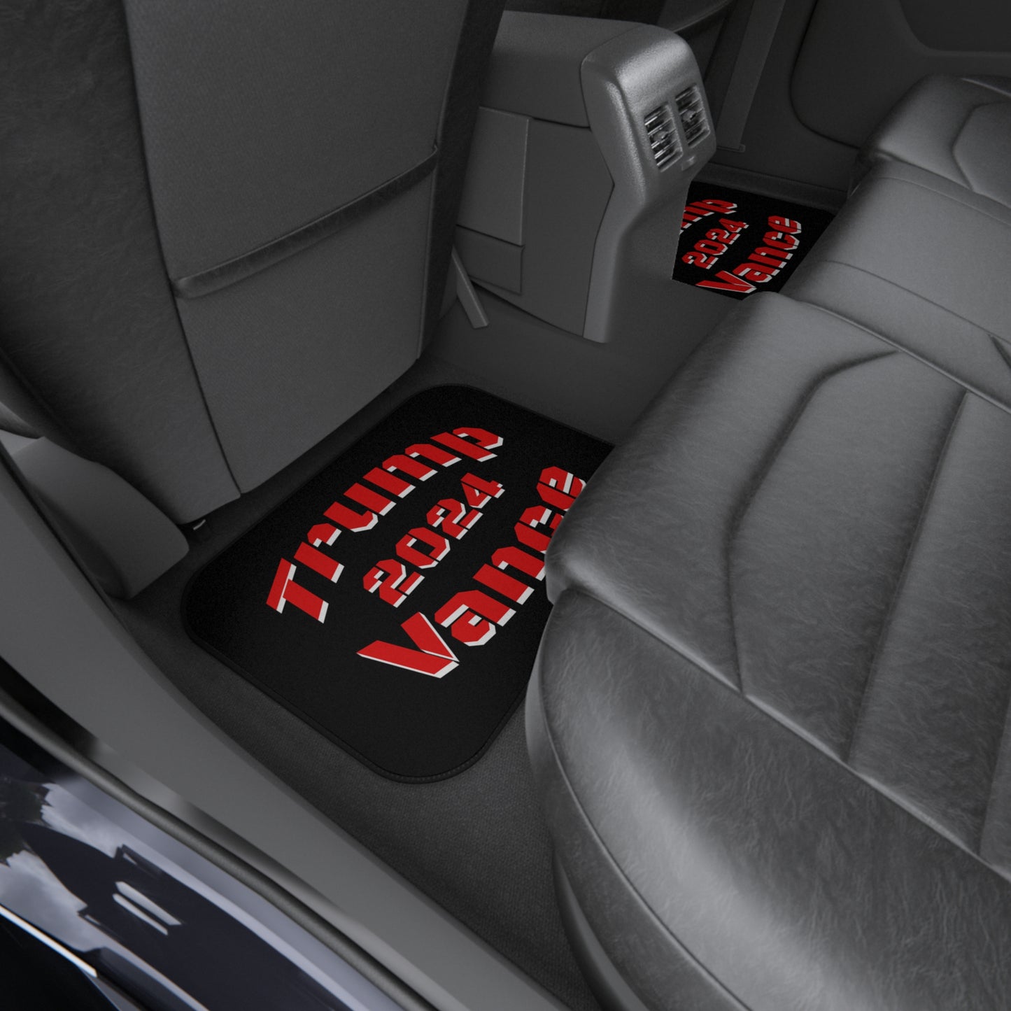 Trump 2024 Vance Car Mats Set - Durable Floor Mats for Political Enthusiasts