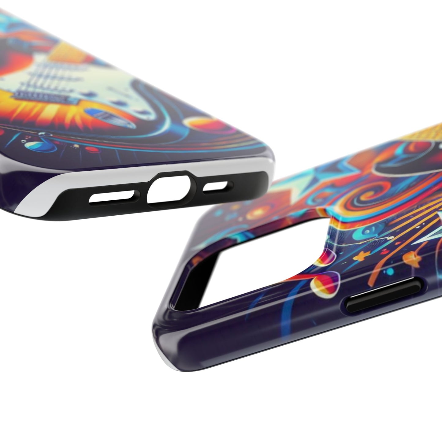 Vibrant Guitar Phone Case - Perfect for Music Lovers